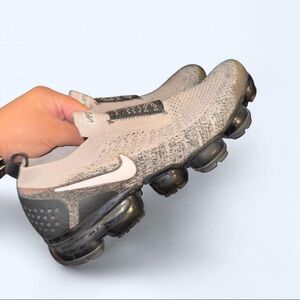 Nike Women's Slip-On Running Shoes - Beige and Black